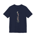 Wildflowers and Crescent Moon T-Shirt