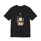 Celestial Wine & Blush Florals Graphic T-Shirt