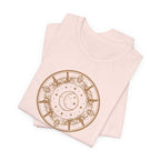 Celestial Moon & Stars Circle T-Shirt