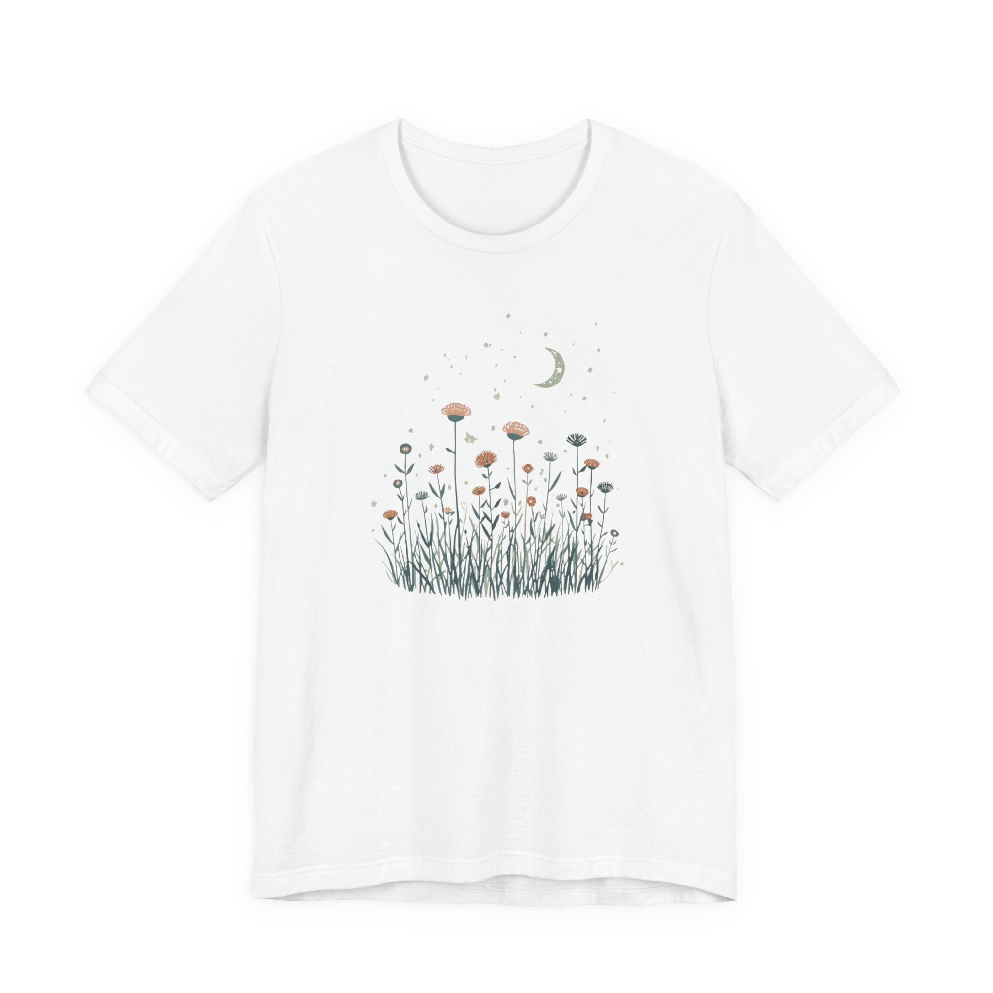 Moonlit Wildflower Meadow T-Shirt