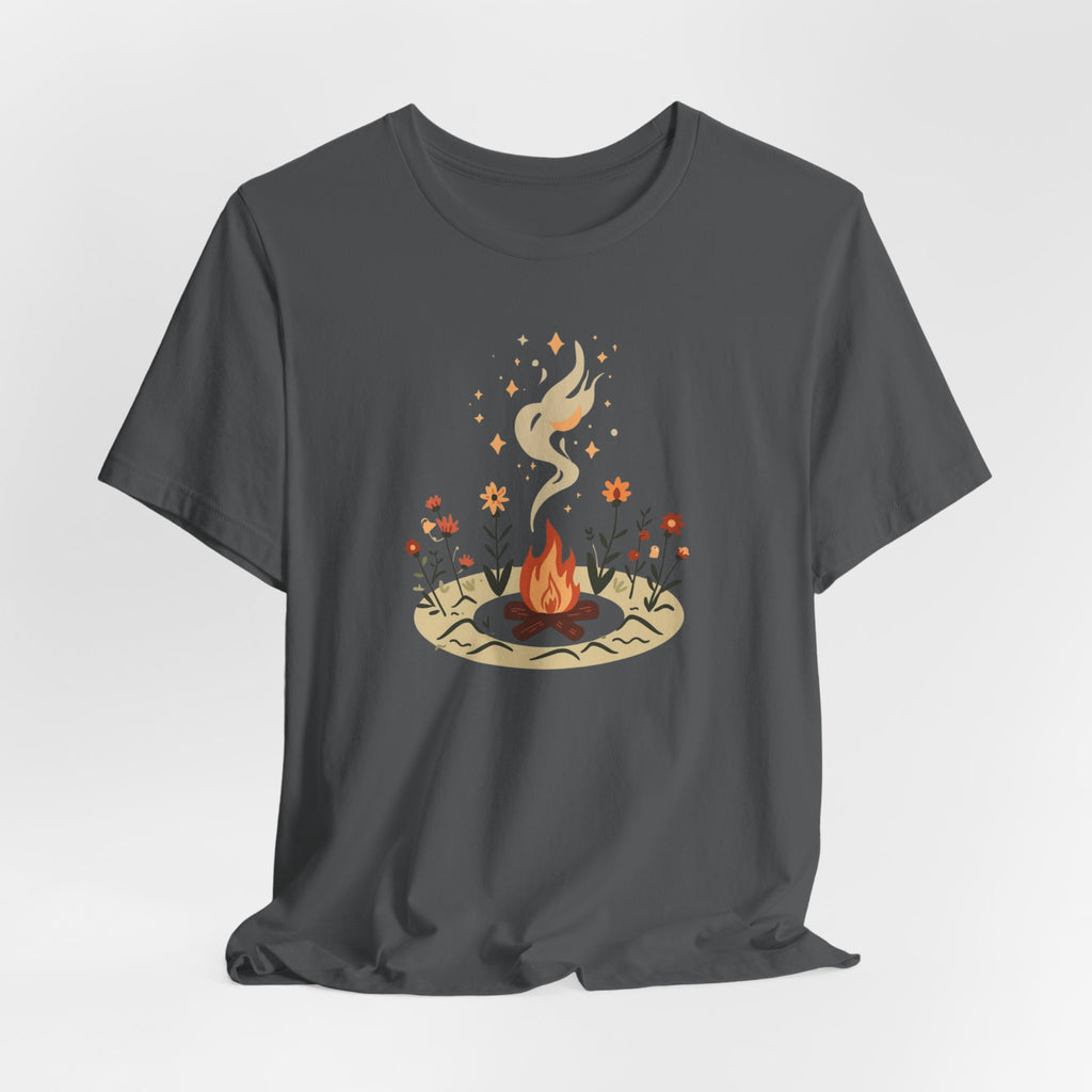 Campfire Under the Stars Graphic T-Shirt