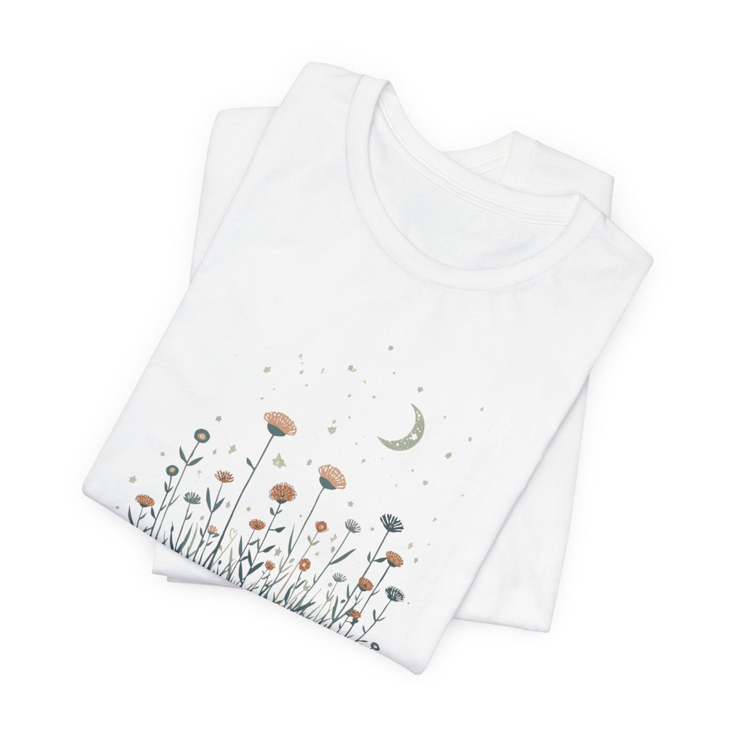 Moonlit Wildflower Meadow T-Shirt
