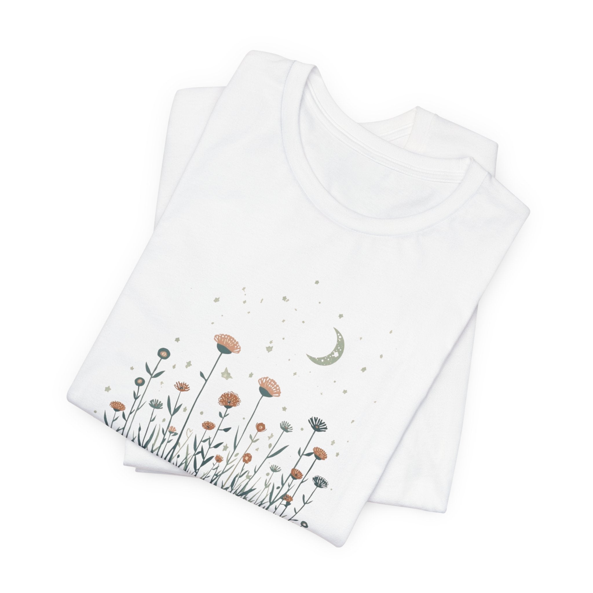 Moonlit Wildflower Meadow T-Shirt