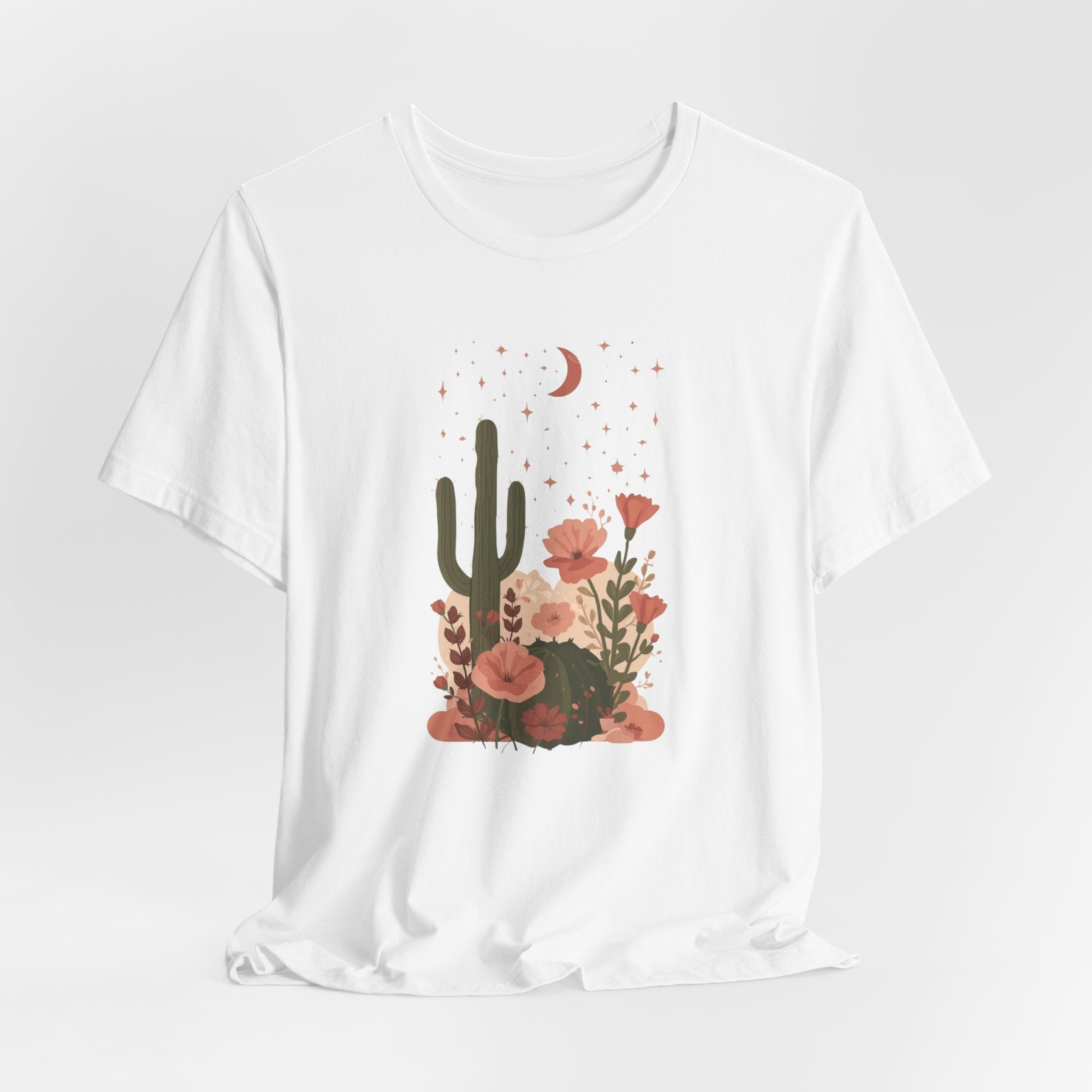 Celestial Floral Desert T-Shirt