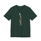 Wildflowers and Crescent Moon T-Shirt