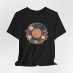 Celestial Vinyl & Wildflowers Graphic T-Shirt
