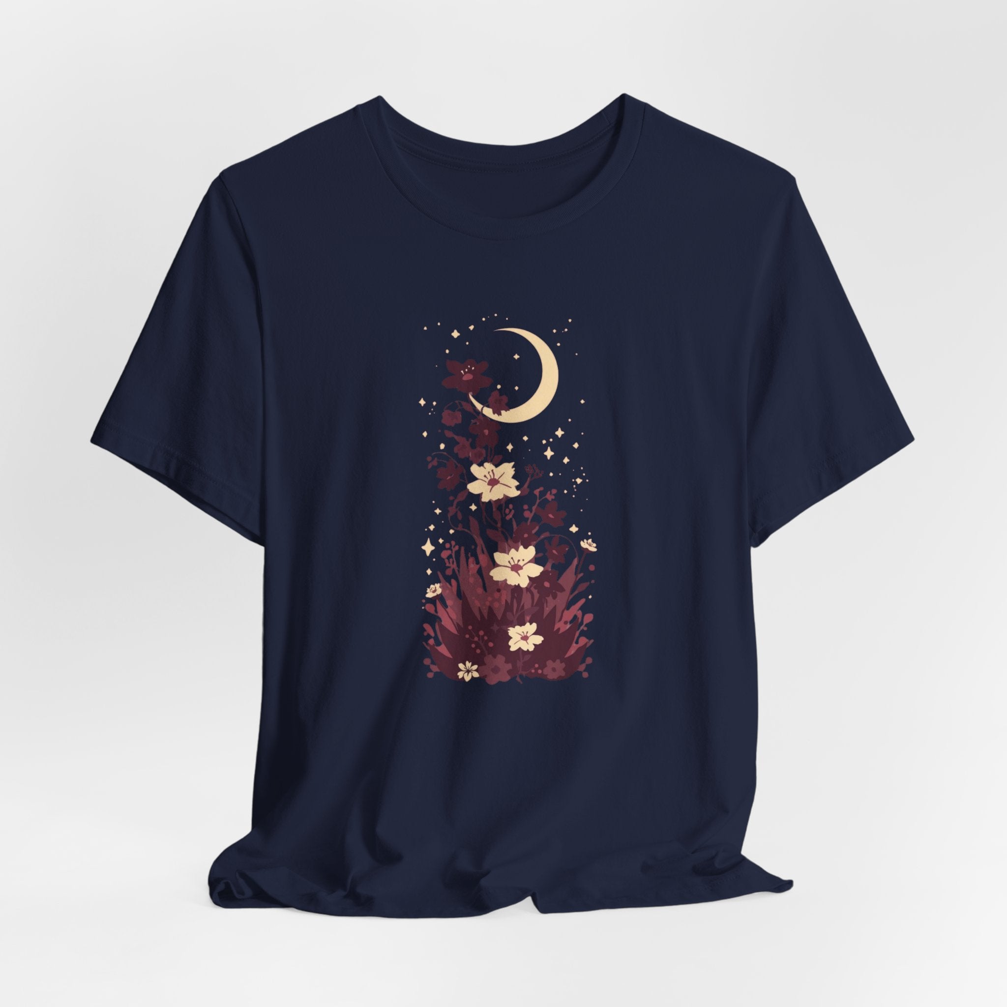 Boho Wildflower Moon Graphic T-Shirt