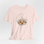 Celestial Sunflower Floral T-Shirt