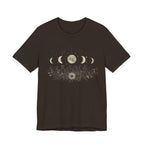 Moon Phases and Wildflowers T-Shirt