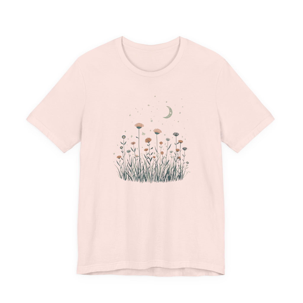 Moonlit Wildflower Meadow T-Shirt