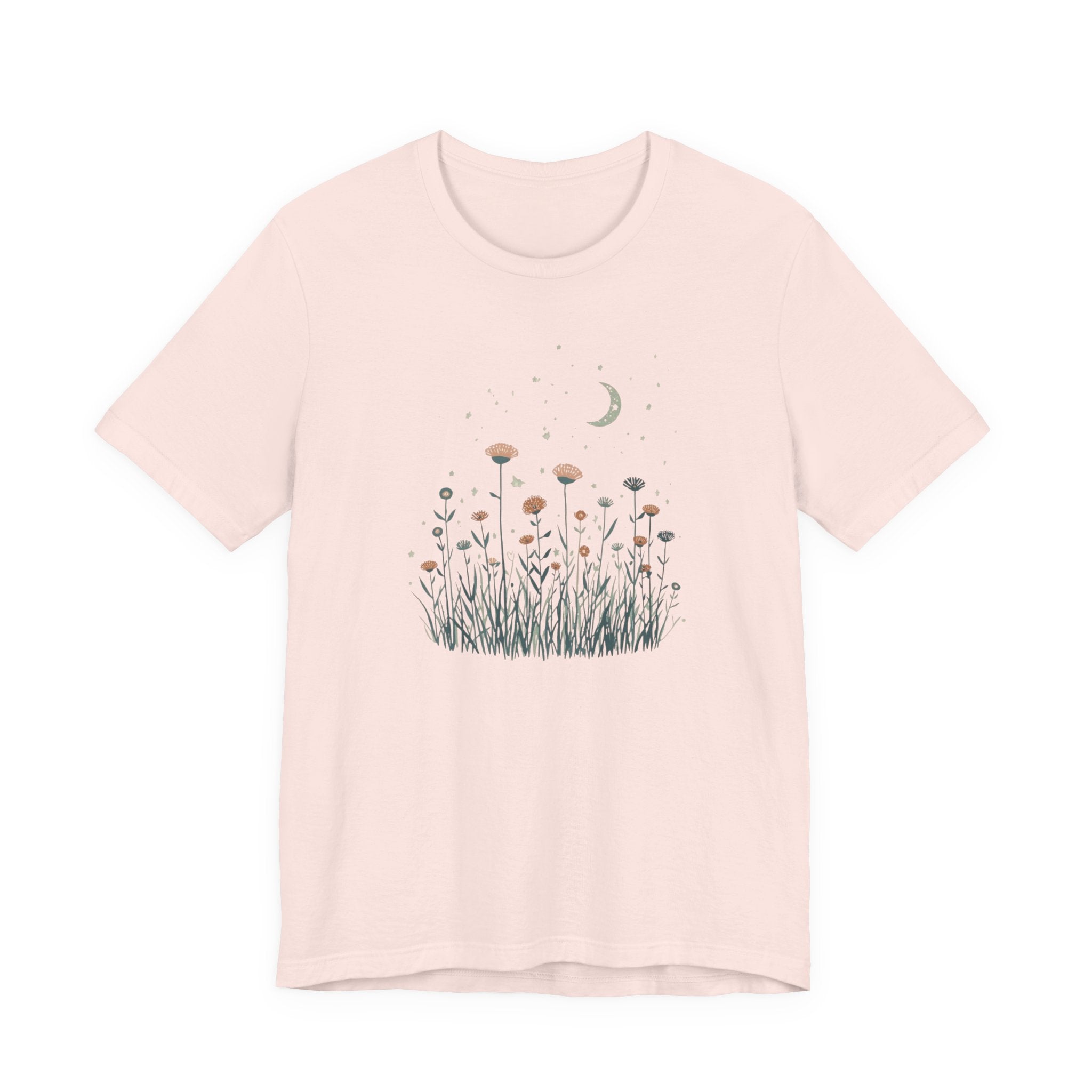 Moonlit Wildflower Meadow T-Shirt