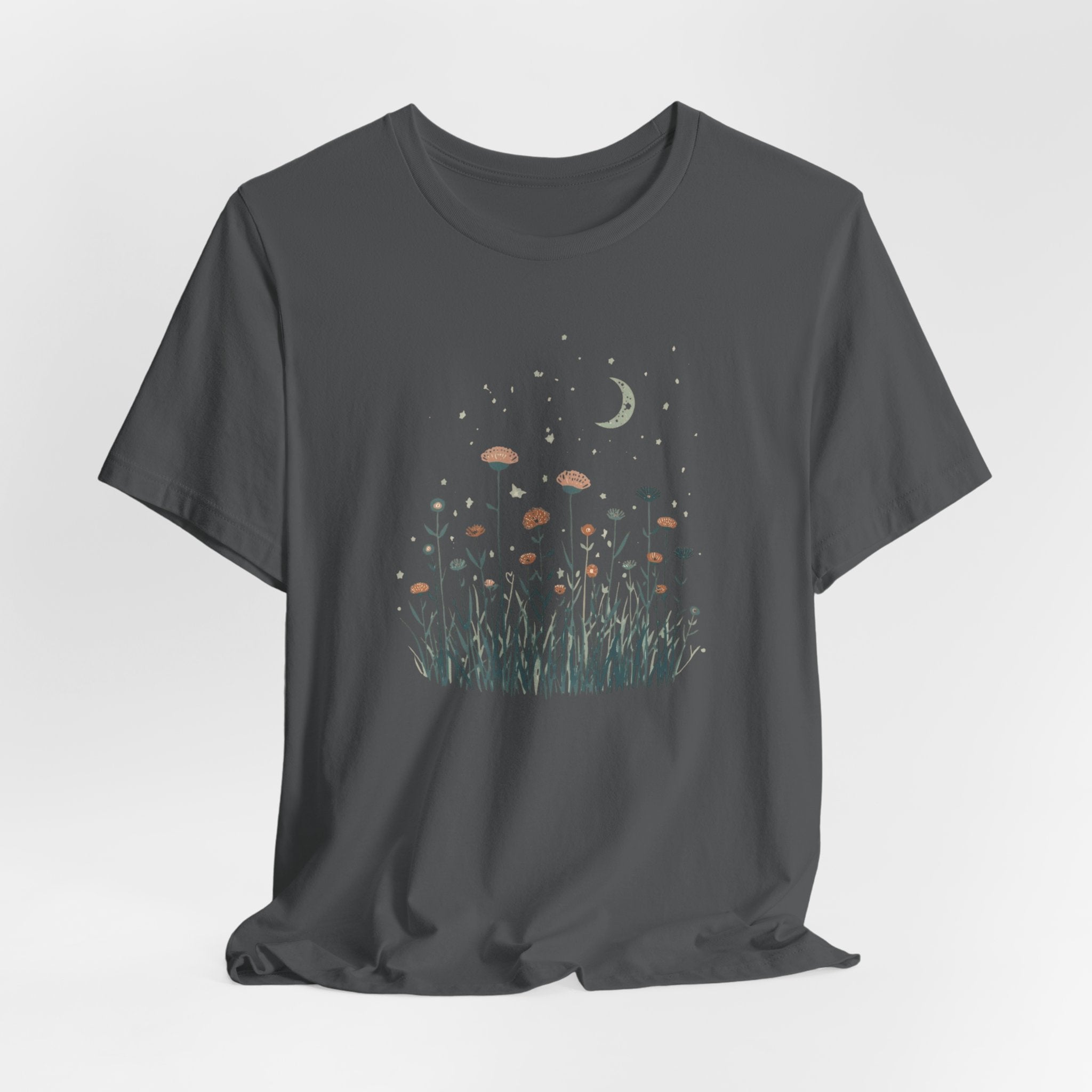 Moonlit Wildflower Meadow T-Shirt