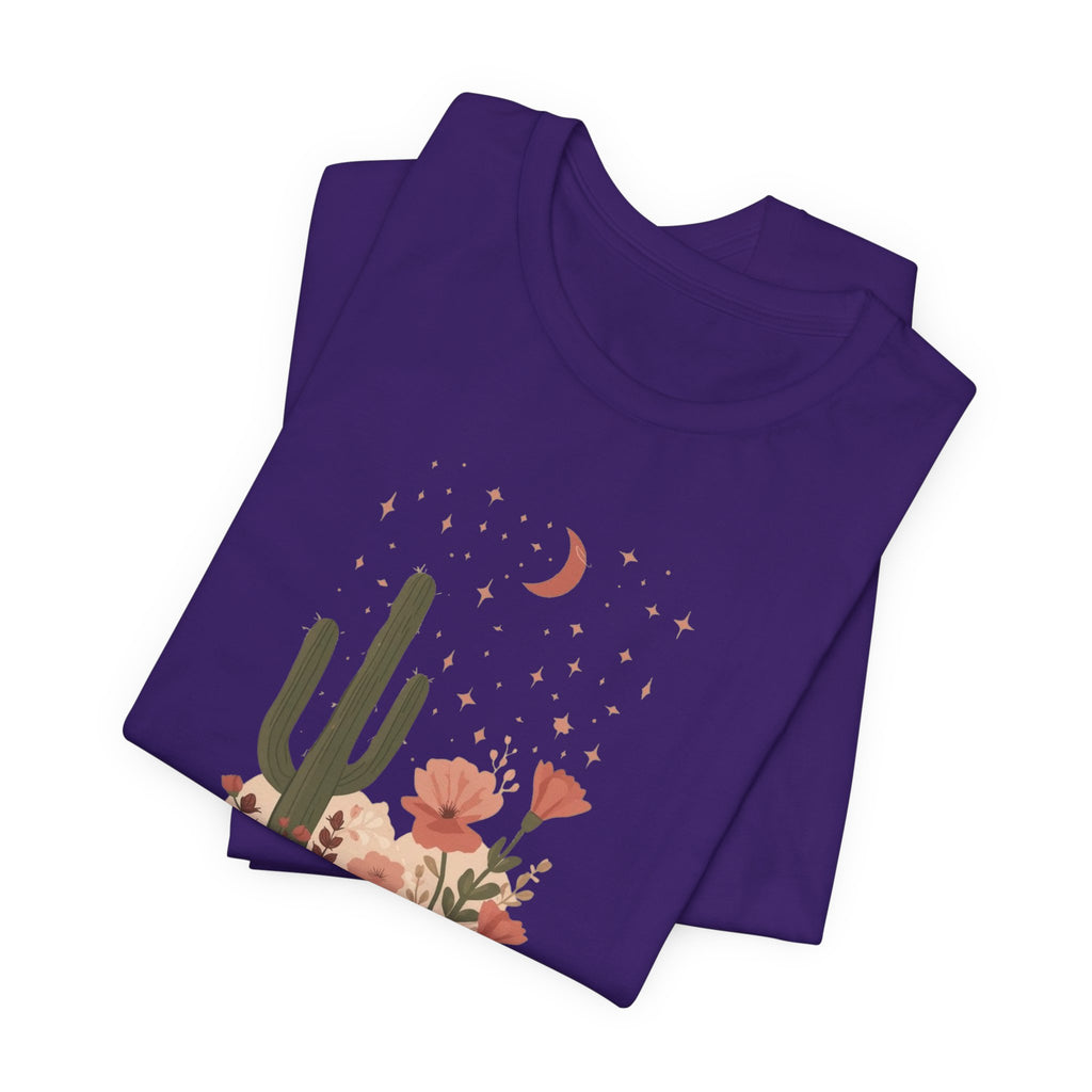 Celestial Floral Desert T-Shirt