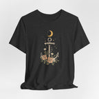 Celestial Blooming Anchor T-Shirt