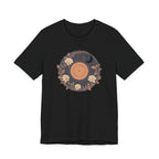 Celestial Vinyl & Wildflowers Graphic T-Shirt