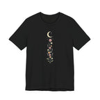 Wildflowers and Crescent Moon T-Shirt