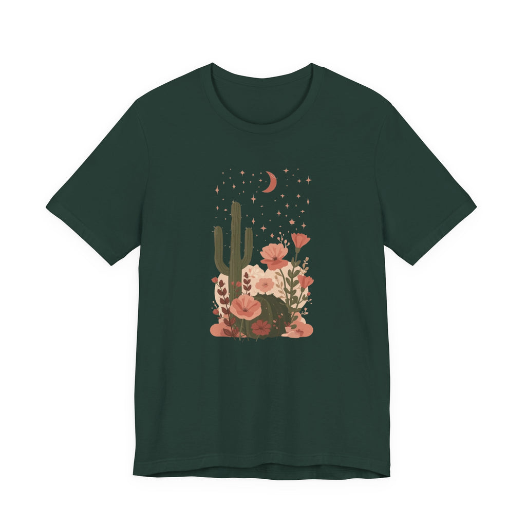 Celestial Floral Desert T-Shirt