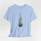 Celestial Crystal Garden Graphic T-Shirt