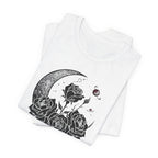 Crescent Moon and Roses T-Shirt