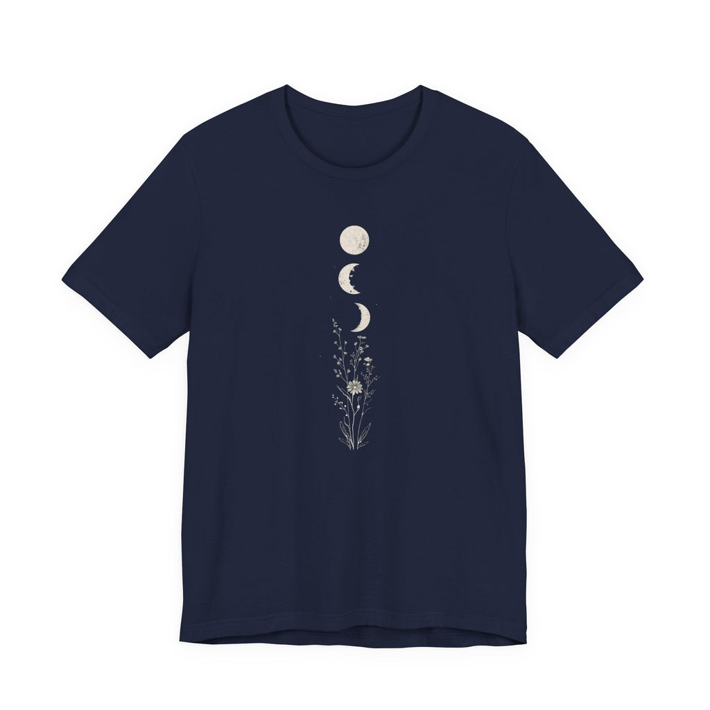 Floral Moon Phases T-Shirt