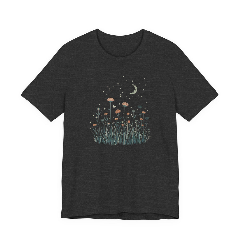 Moonlit Wildflower Meadow T-Shirt