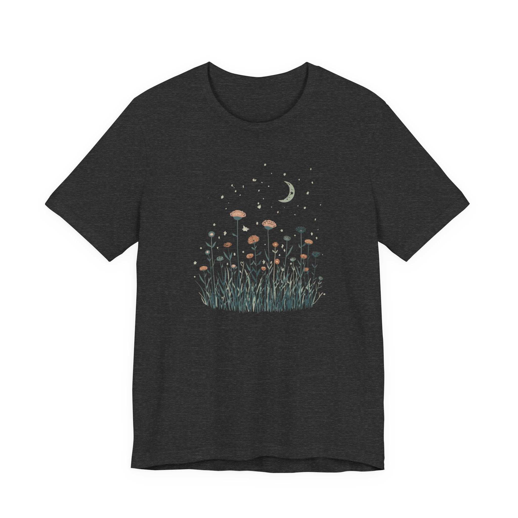 Moonlit Wildflower Meadow T-Shirt