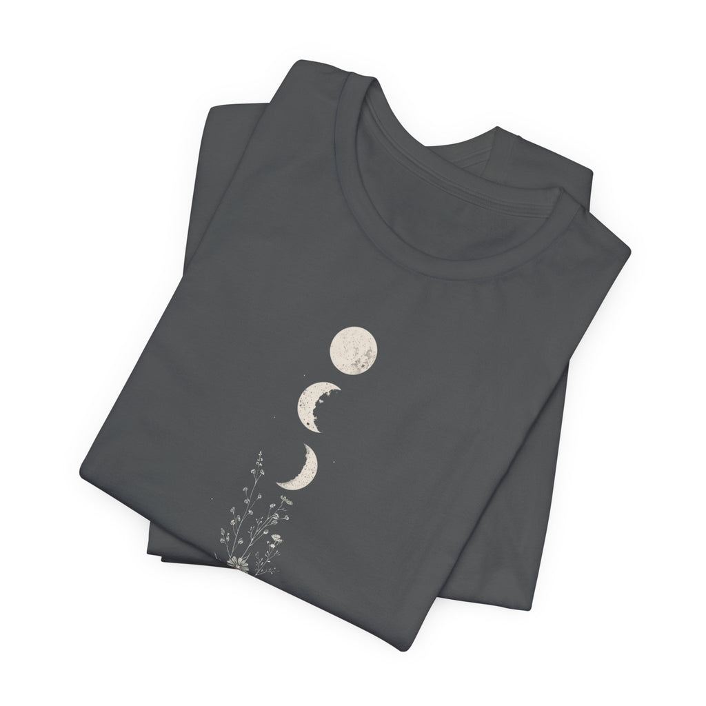 Floral Moon Phases T-Shirt