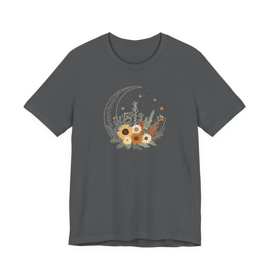 Celestial Sunflower Floral T-Shirt