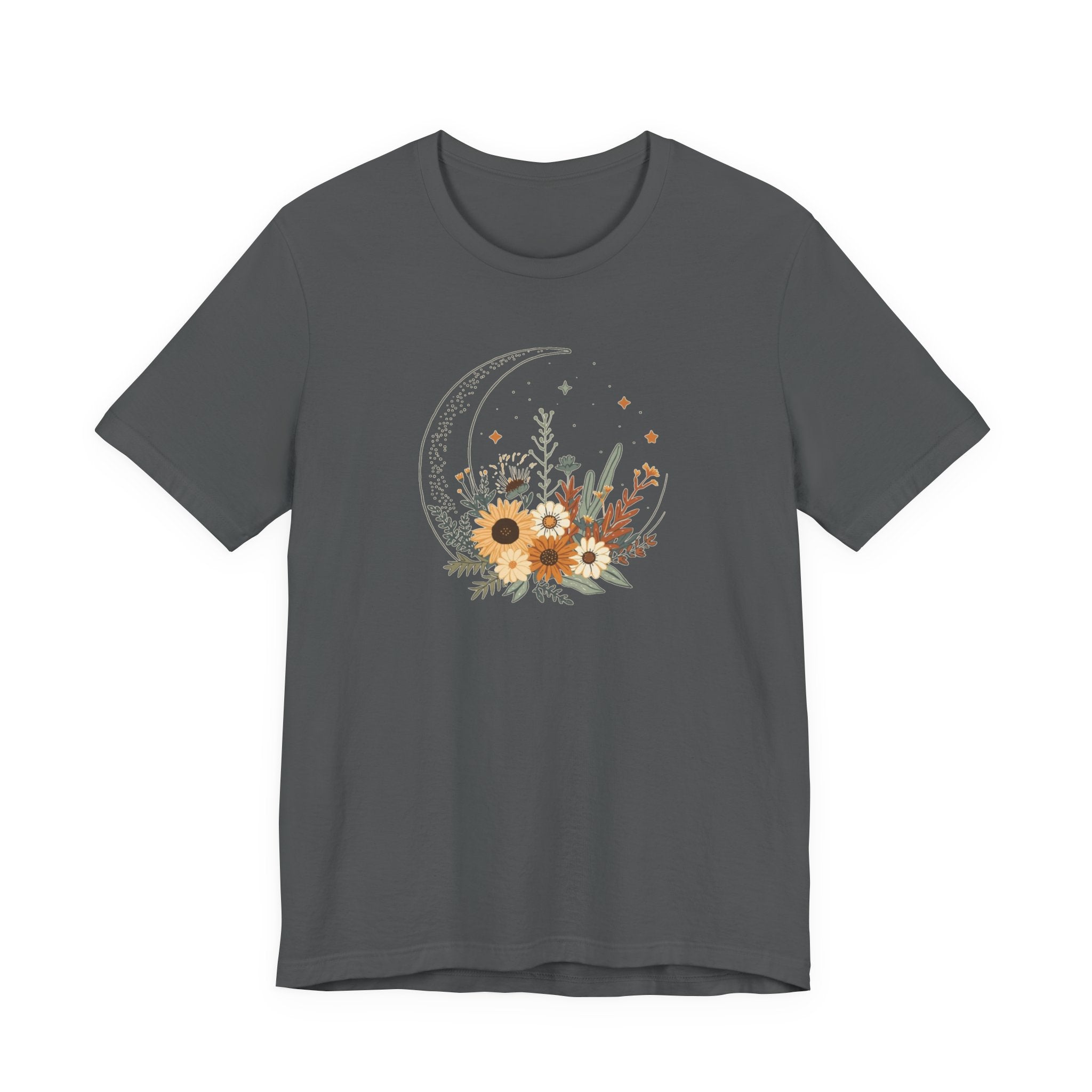 Celestial Sunflower Floral T-Shirt