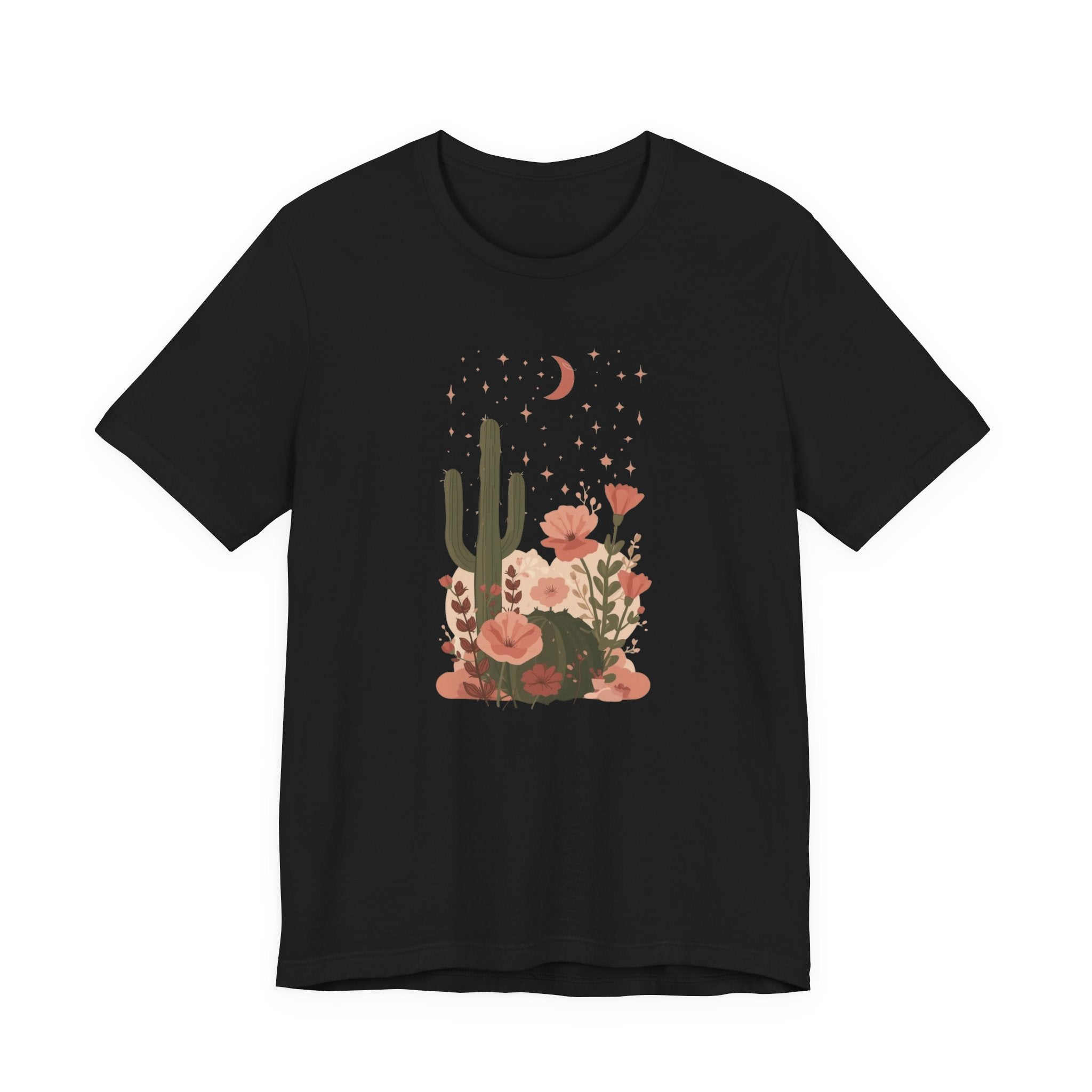 Celestial Floral Desert T-Shirt