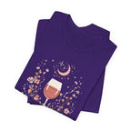 Celestial Rosé & Blush Florals Graphic T-Shirt