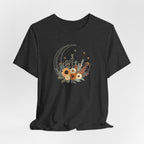 Celestial Sunflower Floral T-Shirt