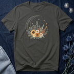 Celestial Sunflower Floral T-Shirt