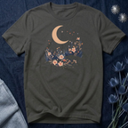 Moonlit Floral Sand Dunes T-Shirt