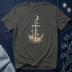 Celestial Blooming Anchor T-Shirt