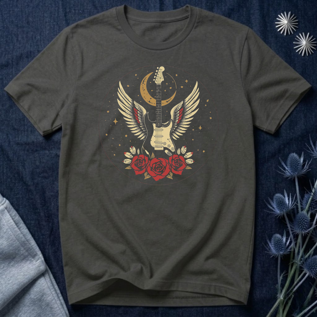Celestial Rock n Roses T-Shirt