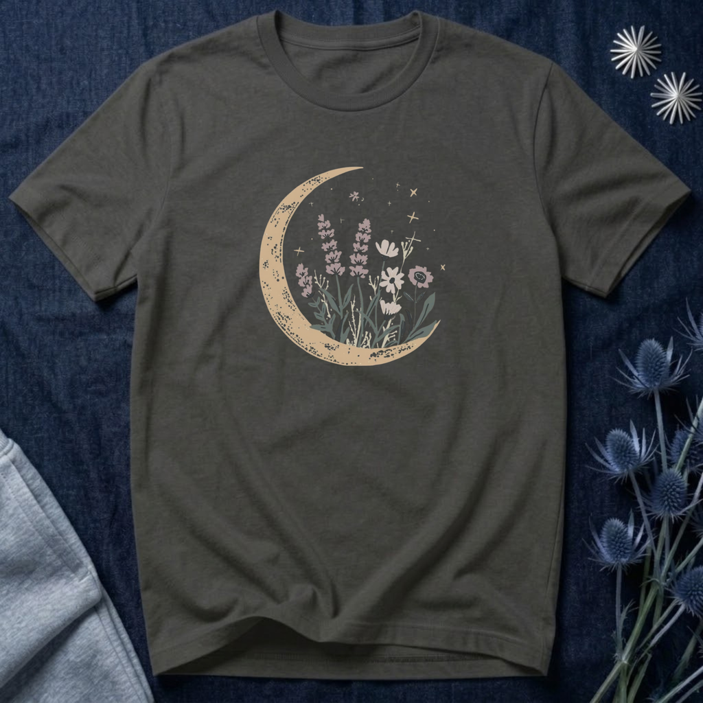 Sweet Crescent Blooms T-Shirt