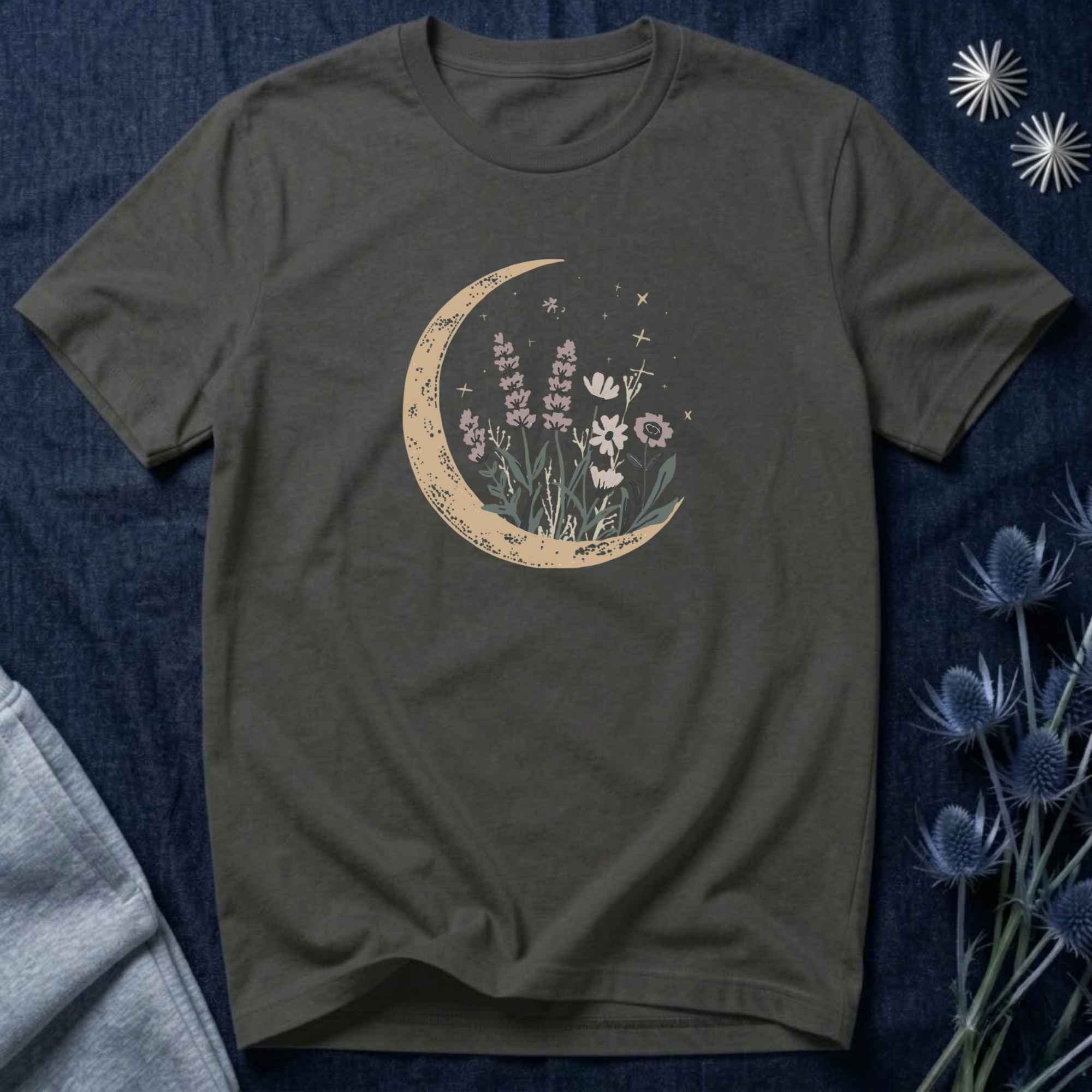 Sweet Crescent Blooms T-Shirt