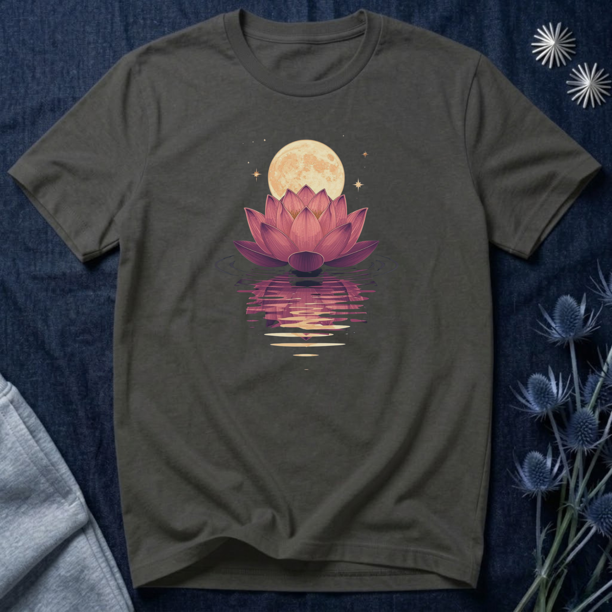 Lotus Moon Reflection T-Shirt