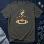 Campfire Under the Stars Graphic T-Shirt