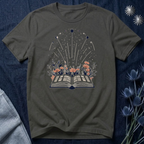 Celestial Book Lover Graphic T-Shirt