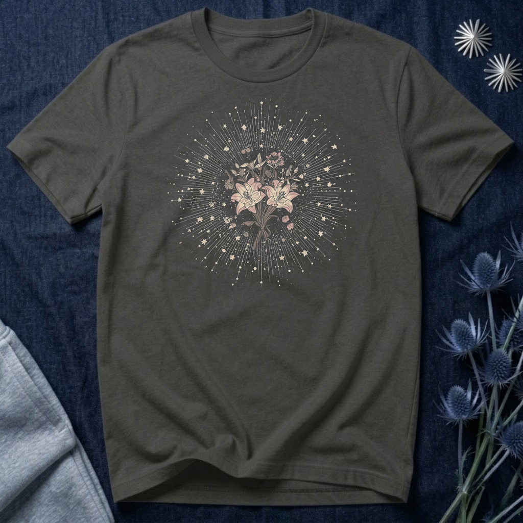 Starburst Floral Graphic T-Shirt