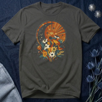 Cosmic Garden Sunset Women’s Graphic T-Shirt