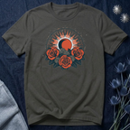 Eclipse Rose Celestial Graphic T-Shirt