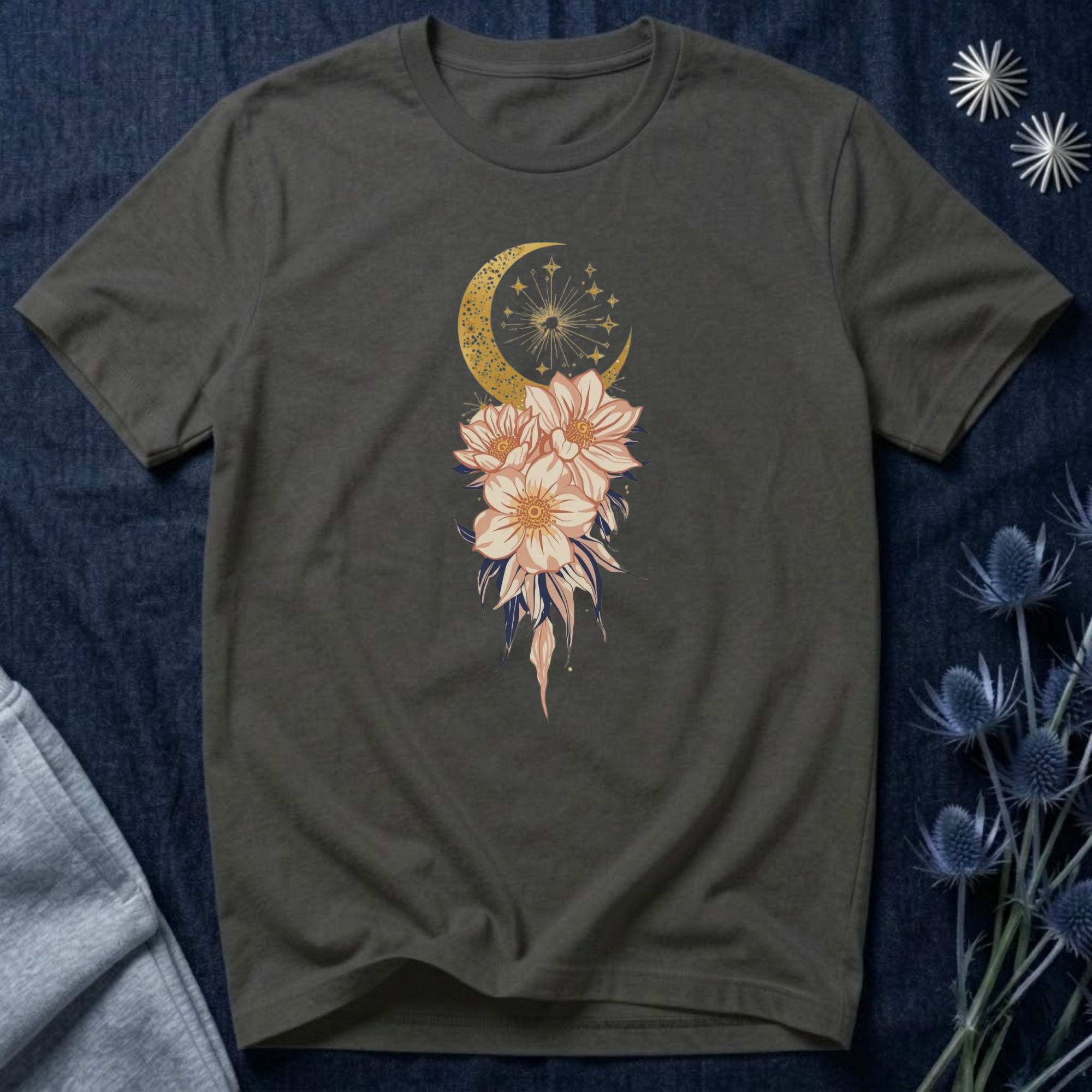 Gold Moon Botanical T-Shirt