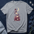 Boho Wildflower Moon Graphic T-Shirt