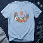 Tropical Sun & Moon Floral T-Shirt