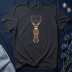 Celestial Stag Woodland Graphic T-Shirt