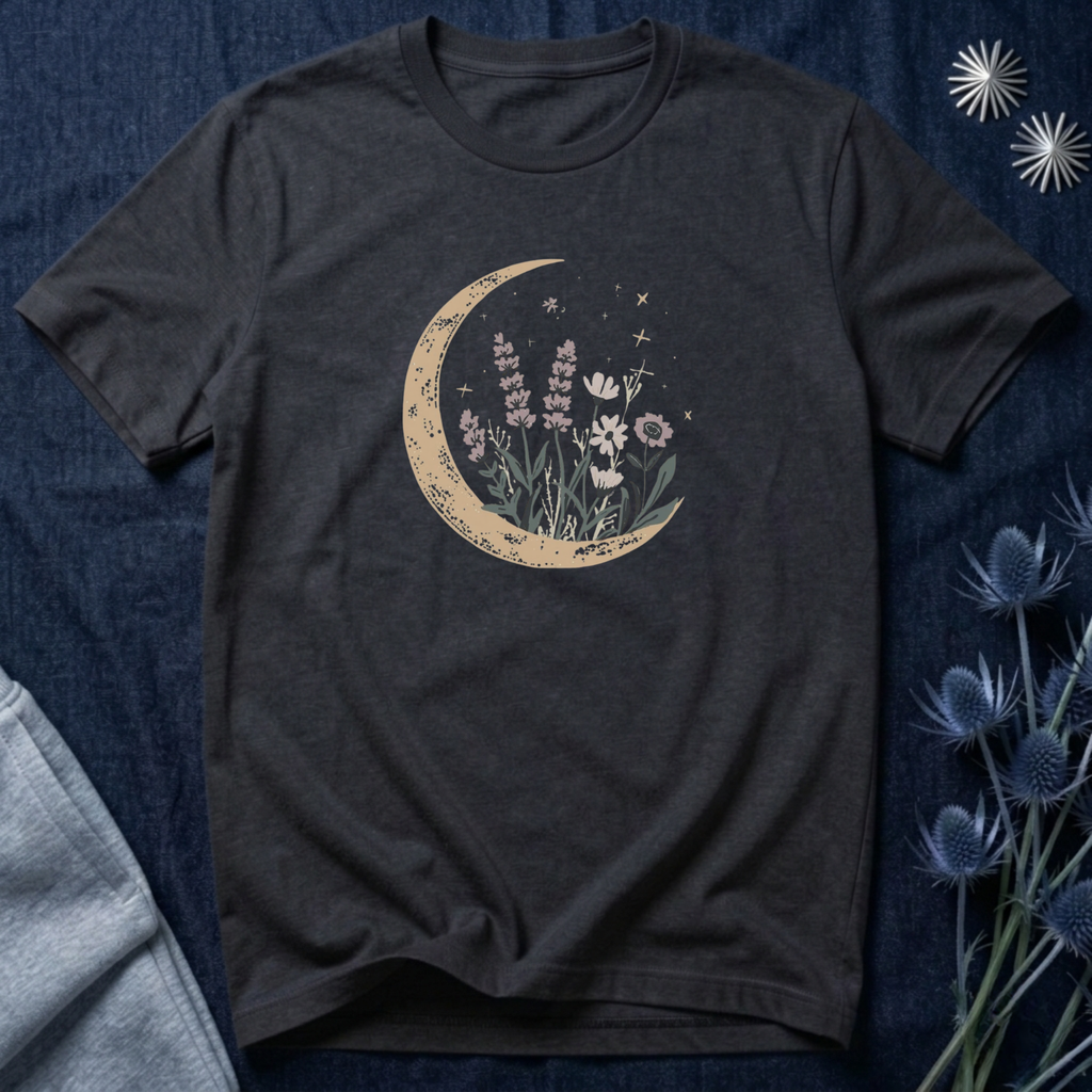 Sweet Crescent Blooms T-Shirt