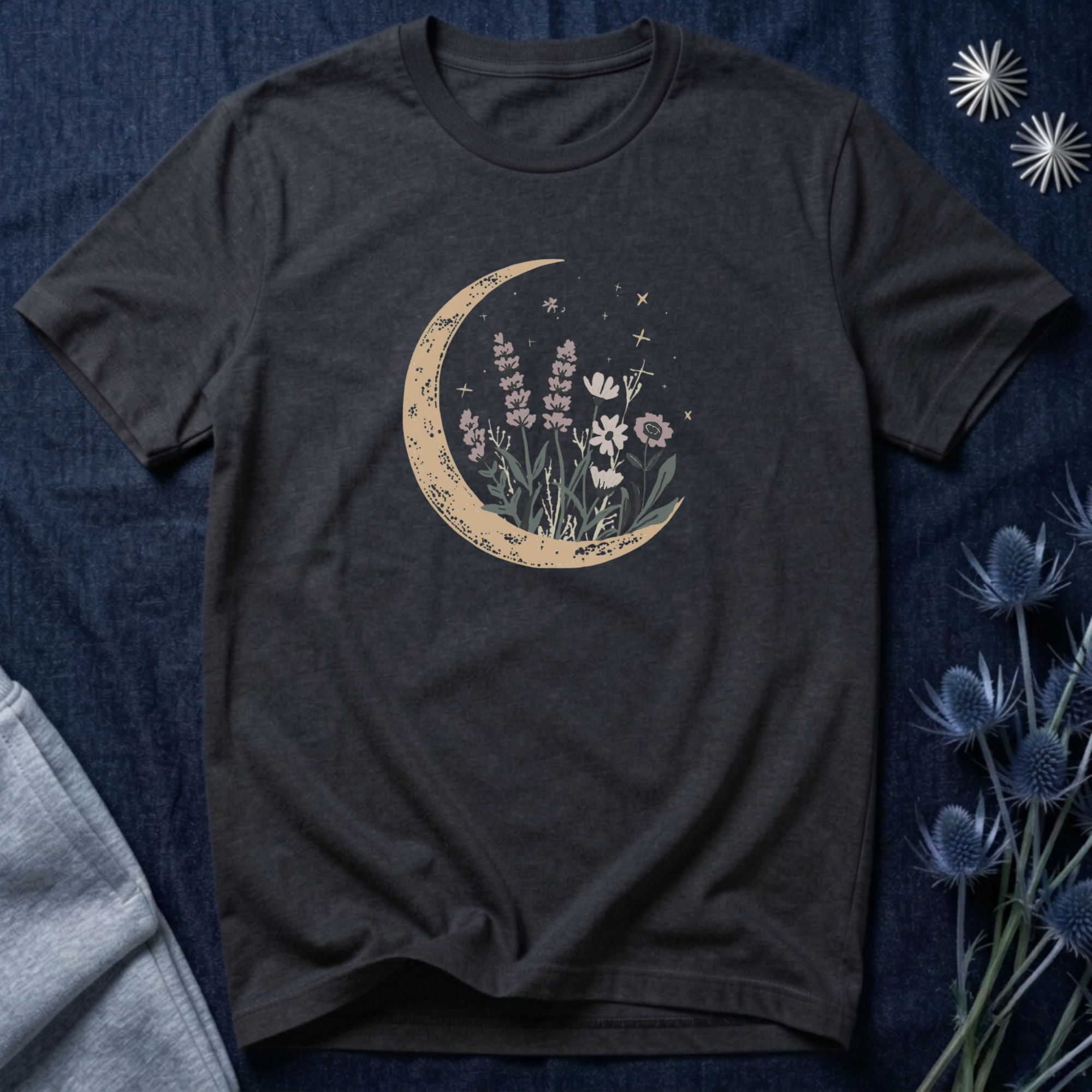 Sweet Crescent Blooms T-Shirt